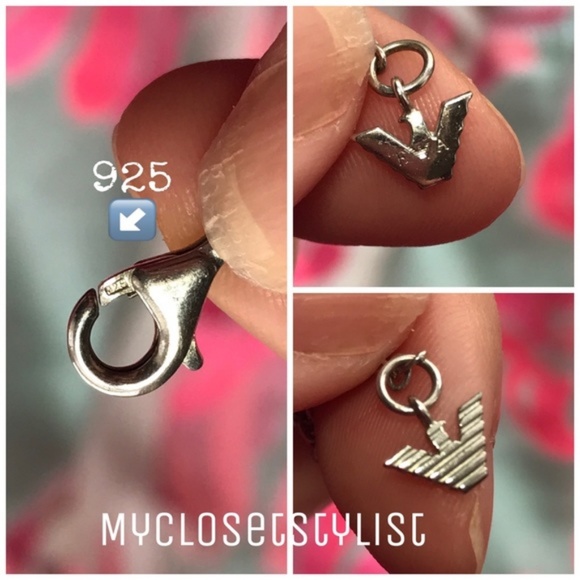 GIORGIO ARMANI Sterling Silver Pearl Necklace NEW! - Picture 5 of 7